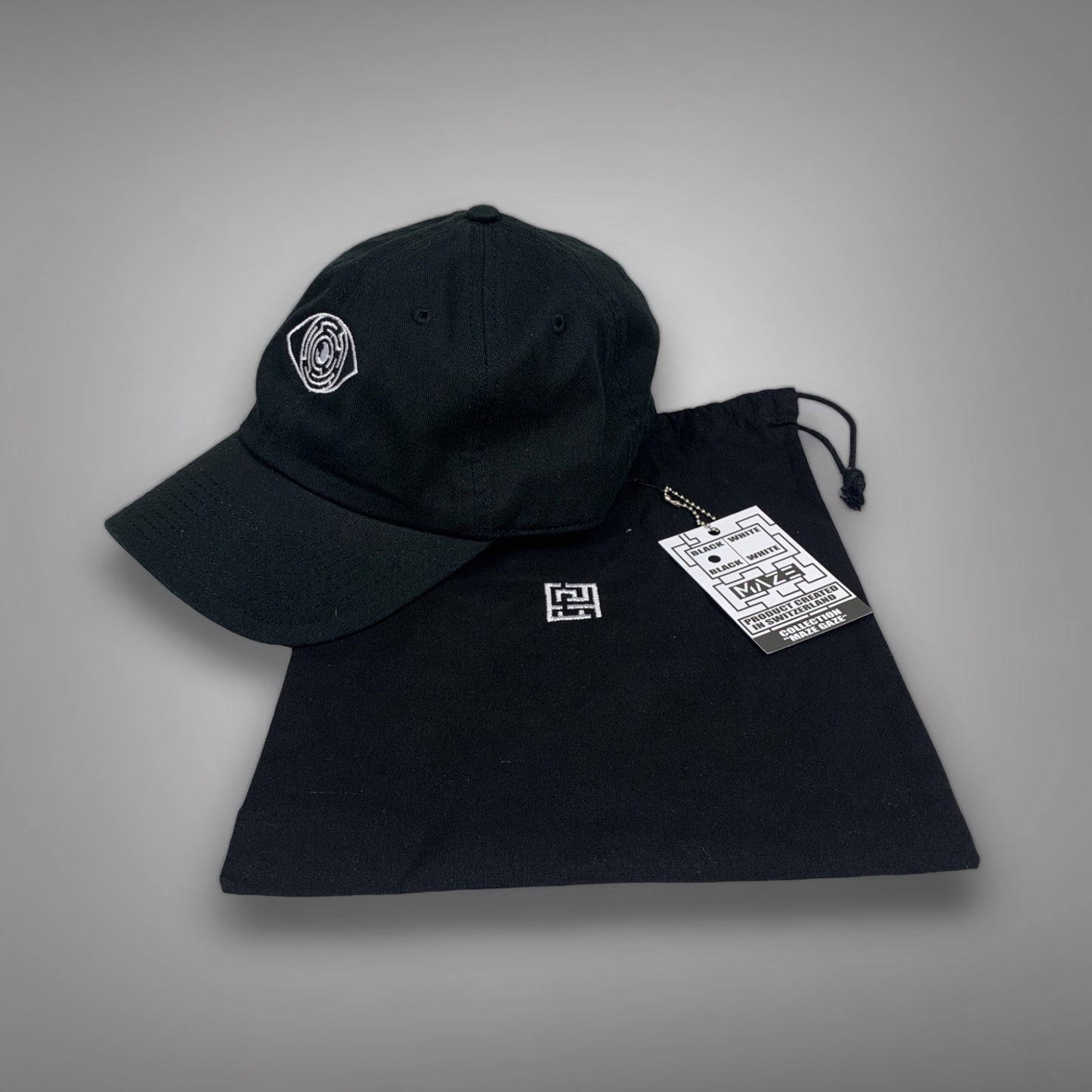MAZE GAZE BLACK CAP