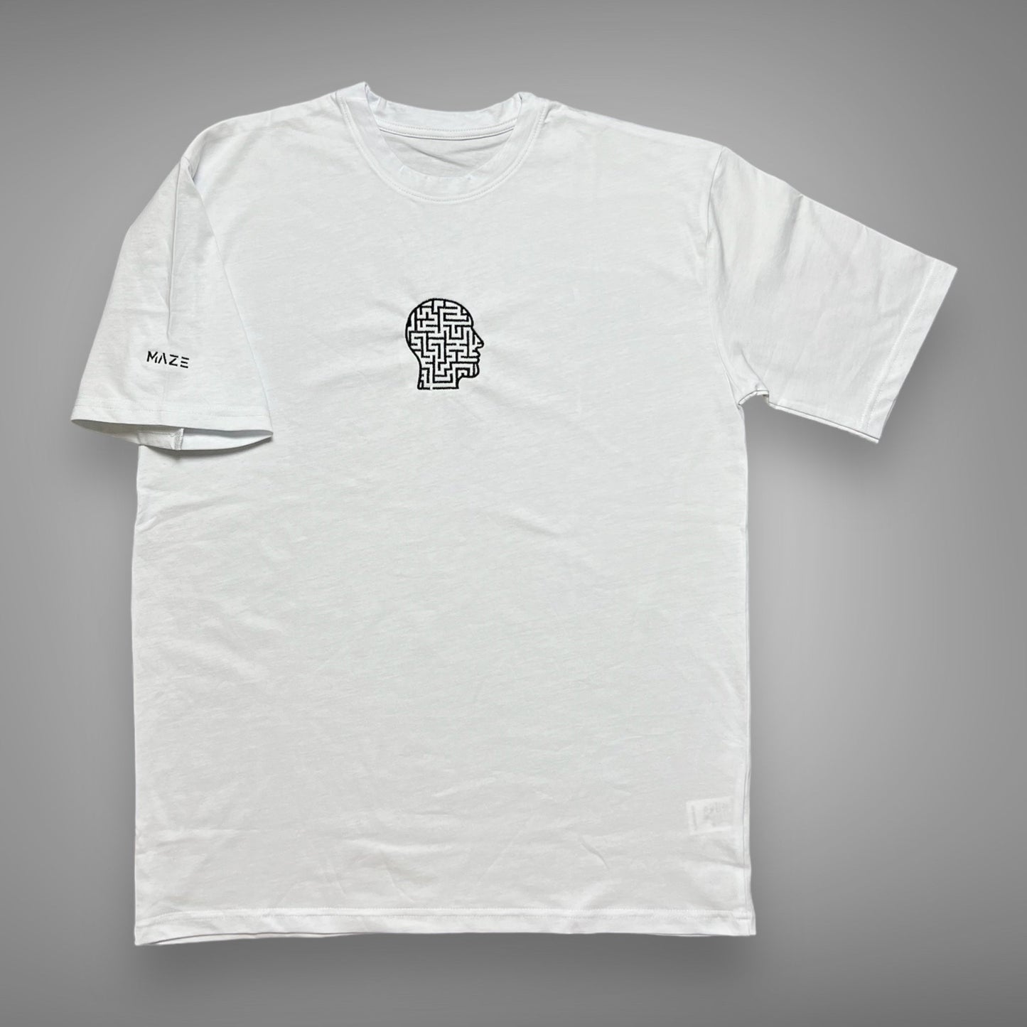 THE MAZE WHITE OVERSIZED T - SHIRT - Maze Streetwear