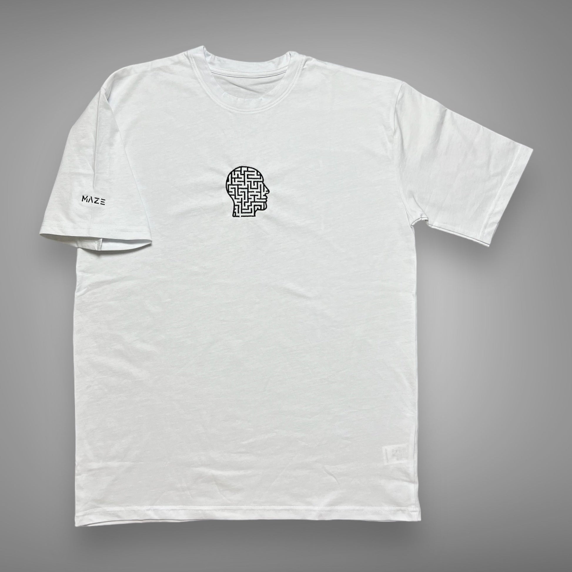 THE MAZE WHITE OVERSIZED T - SHIRT - Maze Streetwear